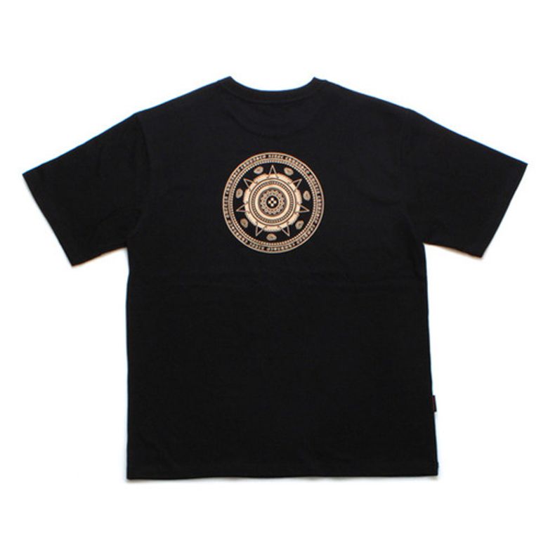 CHT16008 AZTEC CALENDAR CREW NECK