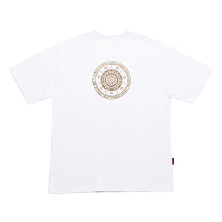 CHT16007 AZTEC CALENDAR CREW NECK