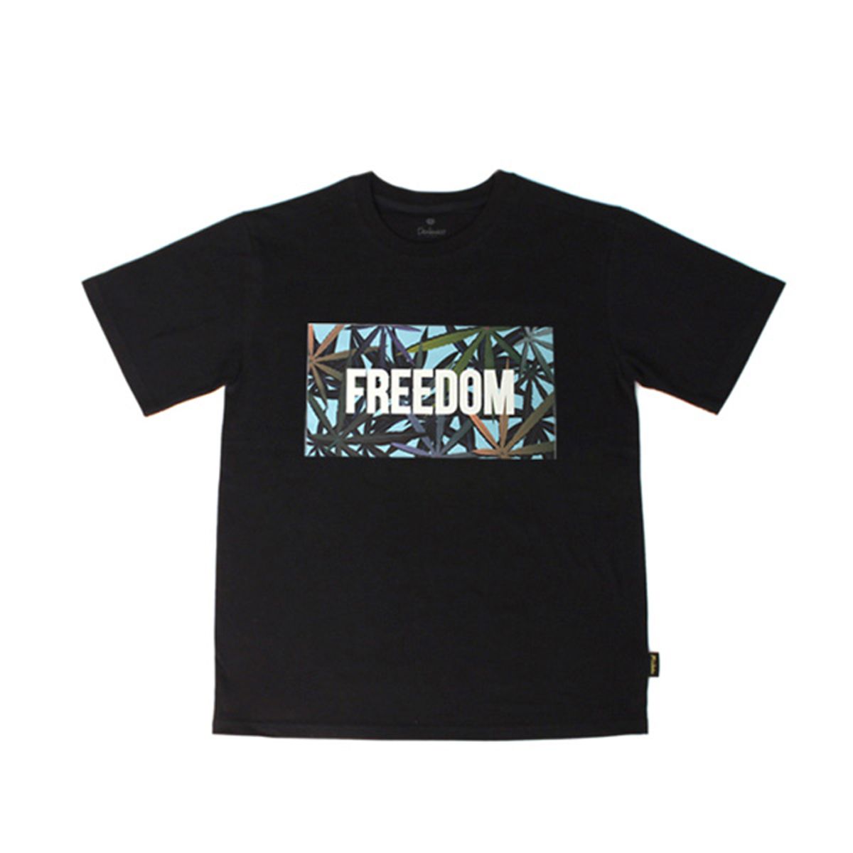 츄바스코(CHUBASCO) M17104 M. T-shirt. Weed SB Black