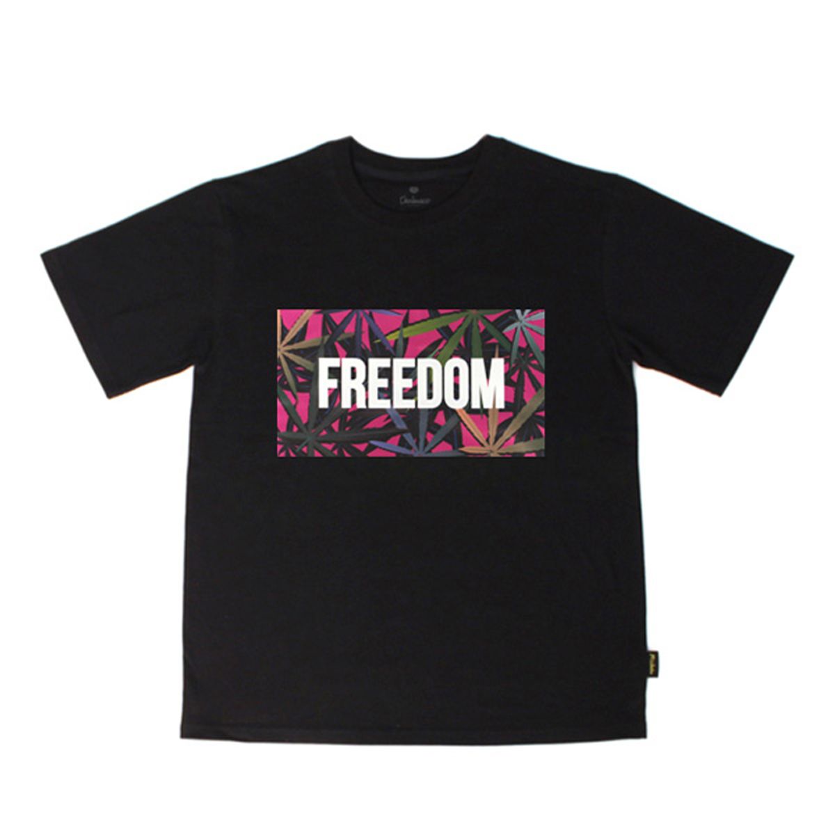 츄바스코(CHUBASCO) M17106 M. T-shirt. Weed PP Black