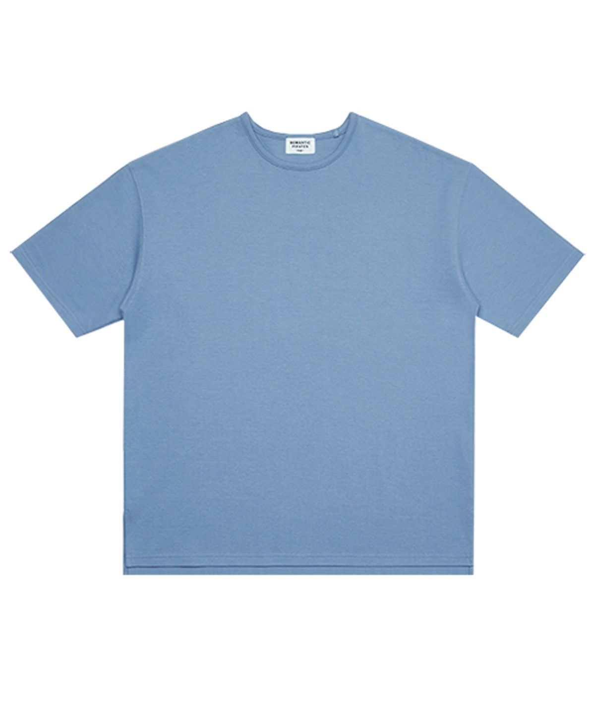 로맨틱 파이어리츠(ROMANTICPIRATES) C.r.e.a.m SEMI OVER FIT T-SHIRT(BLUE GRAY)