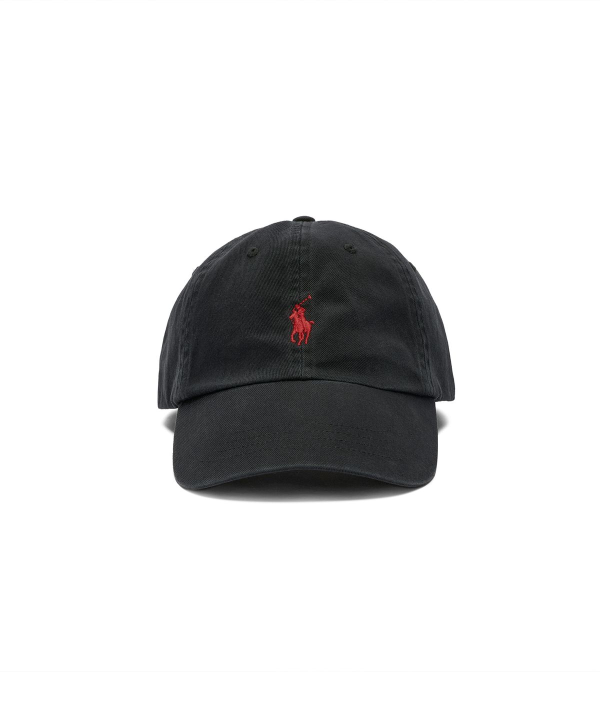 폴로 랄프 로렌(POLO RALPH LAUREN) 폴로 치노 베이스볼 캡-RL 블랙