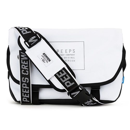 MUSINSA公式 | PEEPS essential messenger bag_light edit