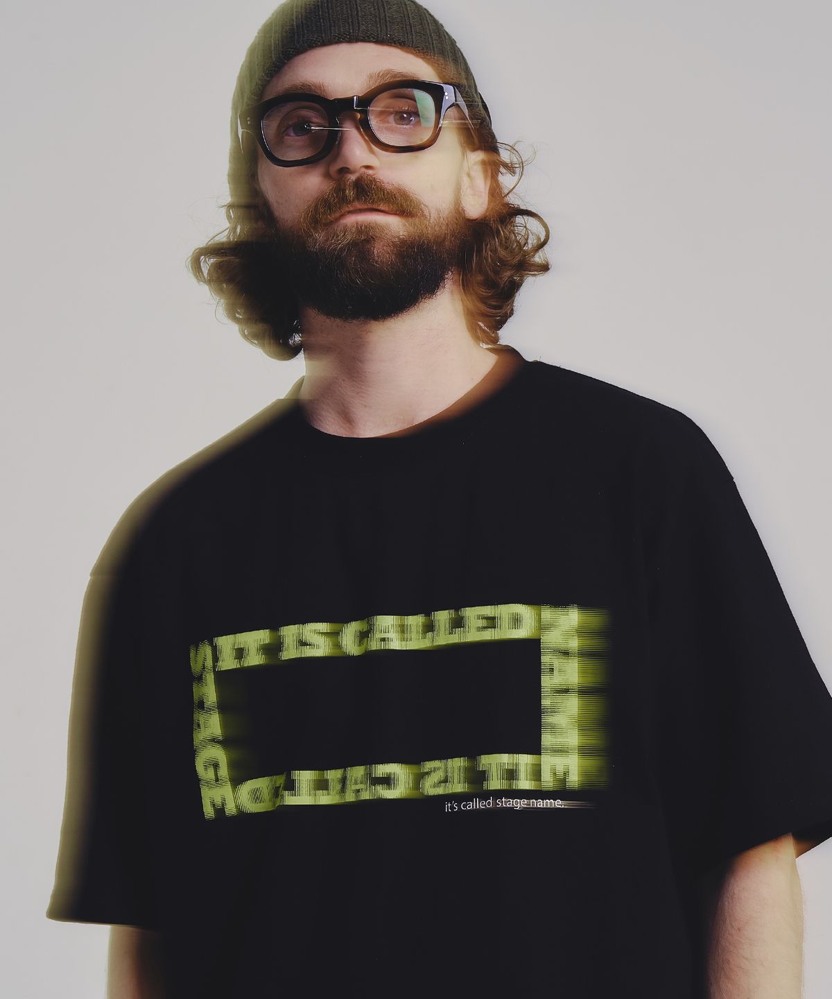 스테이지 네임(STAGE NAME) 스테이지 네임 오버핏 반팔_블랙