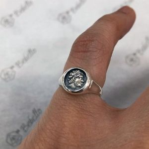 [ Bs-329] 925실버 코인 애끼반지