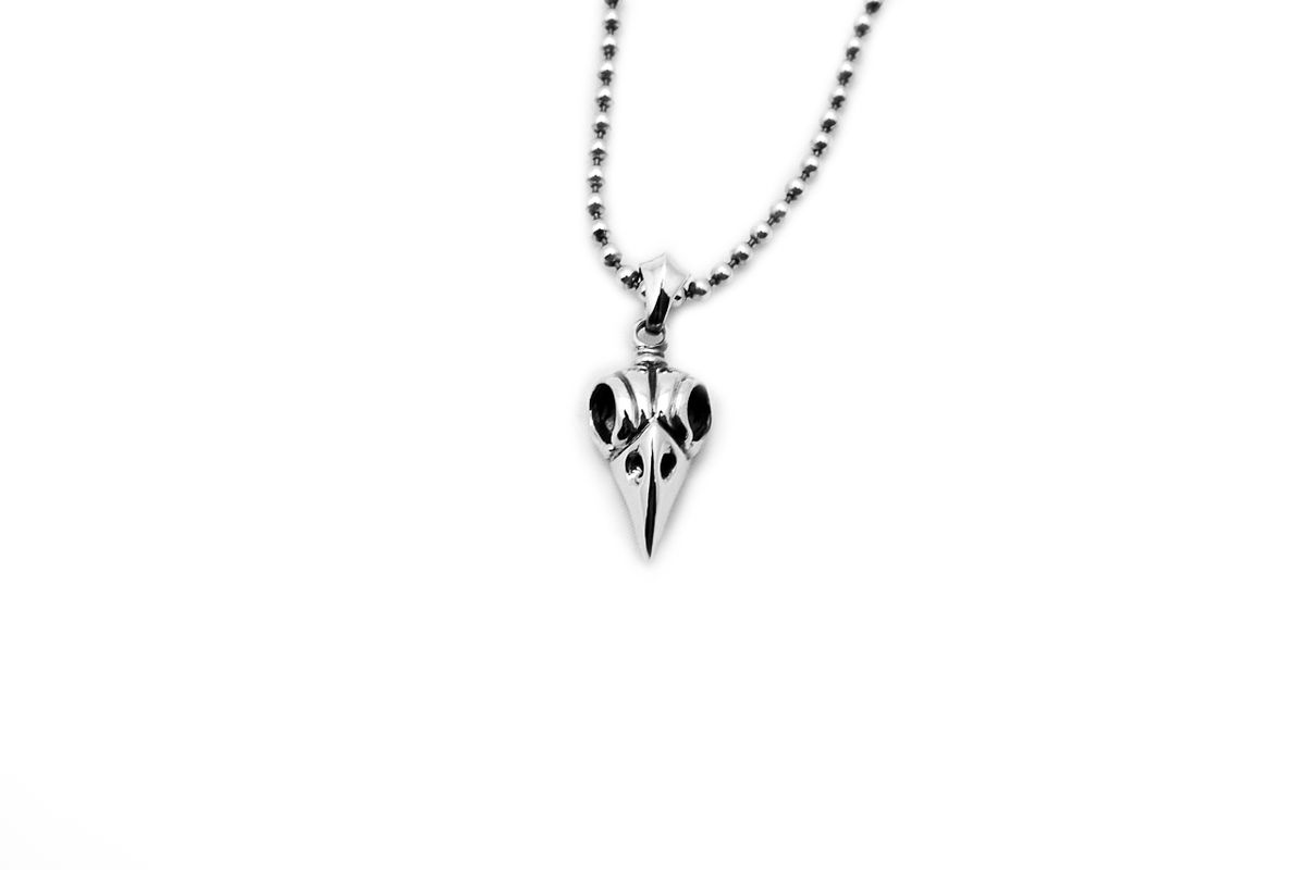 스팅925(STING925) Raven Skull Pendant