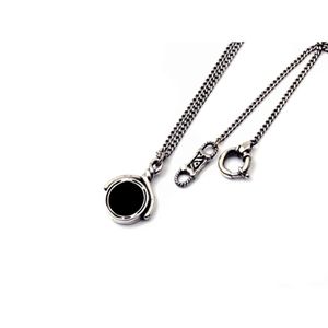 [Bs-336] 925실버 오닉스 원석목걸이