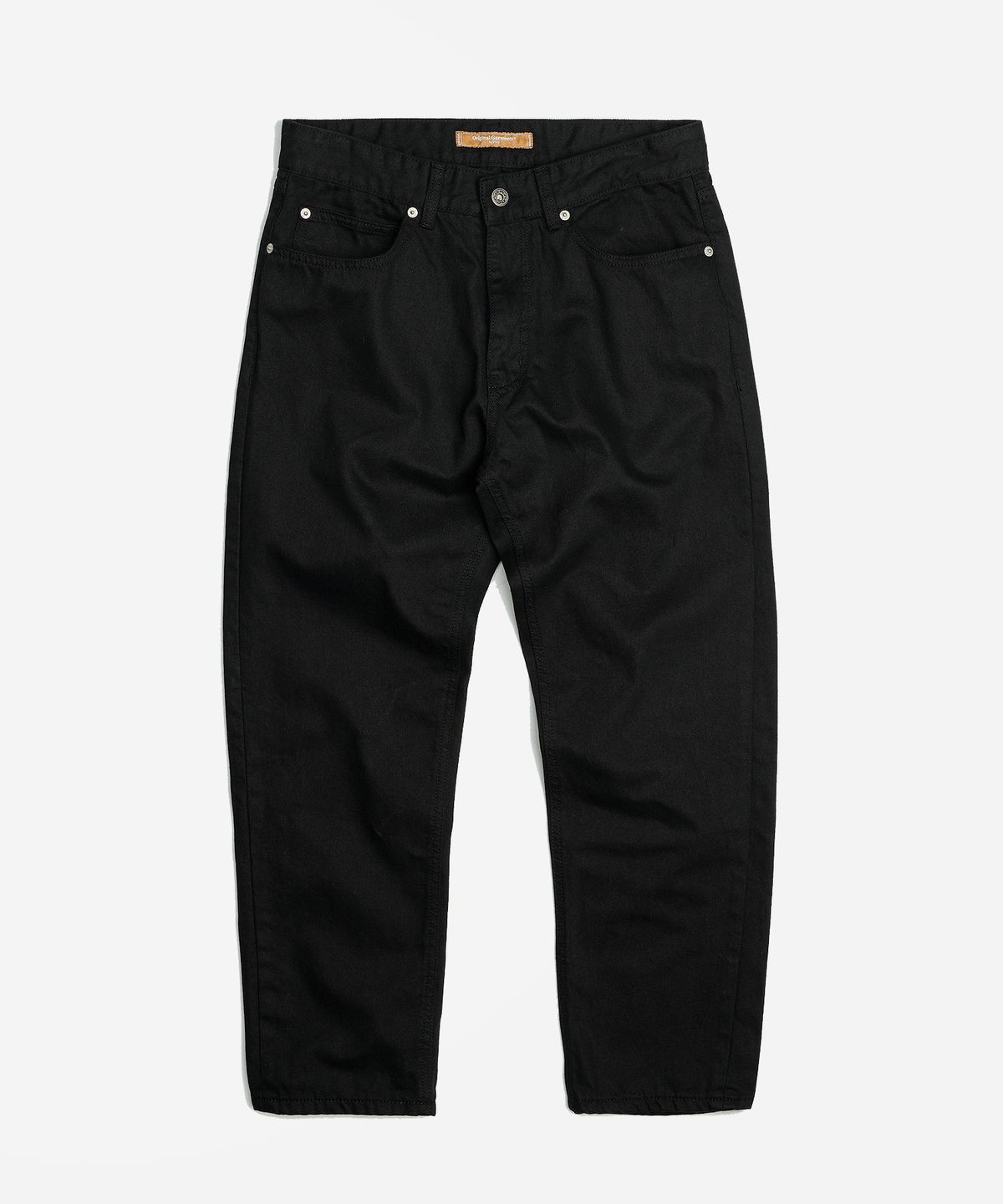 프리즘웍스(FRIZMWORKS) OG TAPERED ANKLE COTTON PANTS _ BLACK