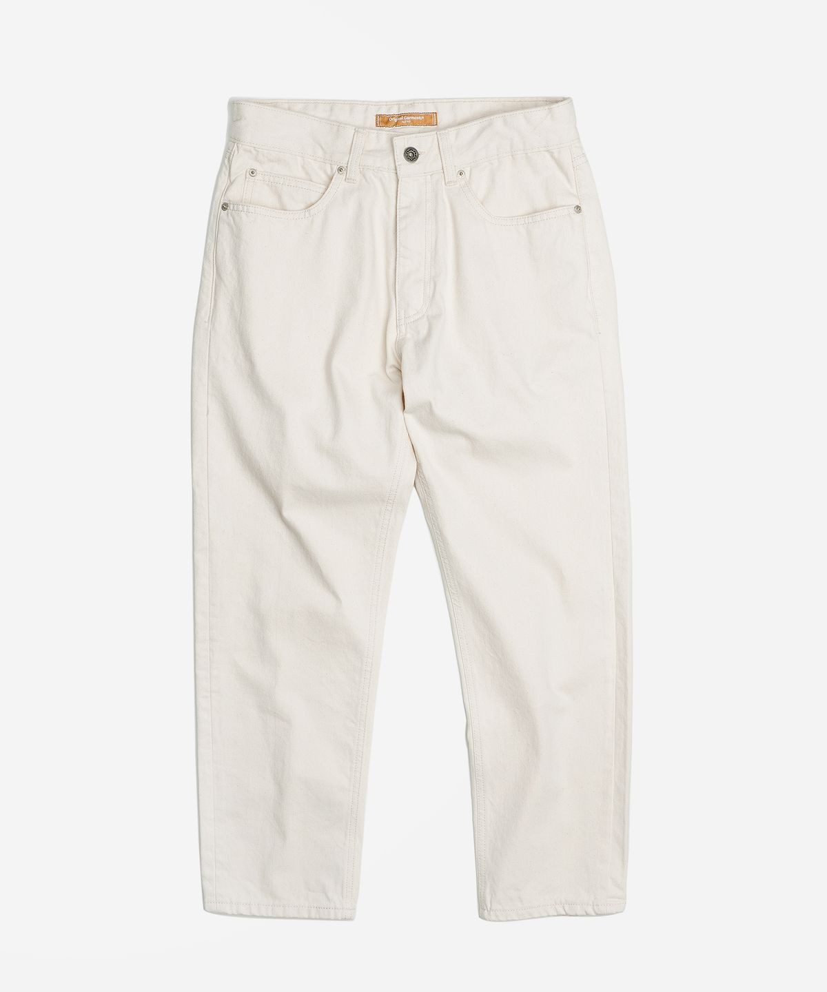 프리즘웍스(FRIZMWORKS) OG TAPERED ANKLE COTTON PANTS _ OATMEAL