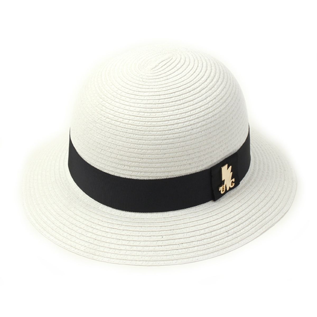 유니버셜 케미스트리(UNIVERSAL CHEMISTRY) Summer White Cloche Hat 여름페도라
