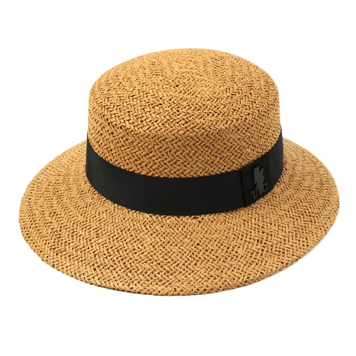유니버셜 케미스트리(UNIVERSAL CHEMISTRY) Unbal Beige Panama Hat 파나마햇