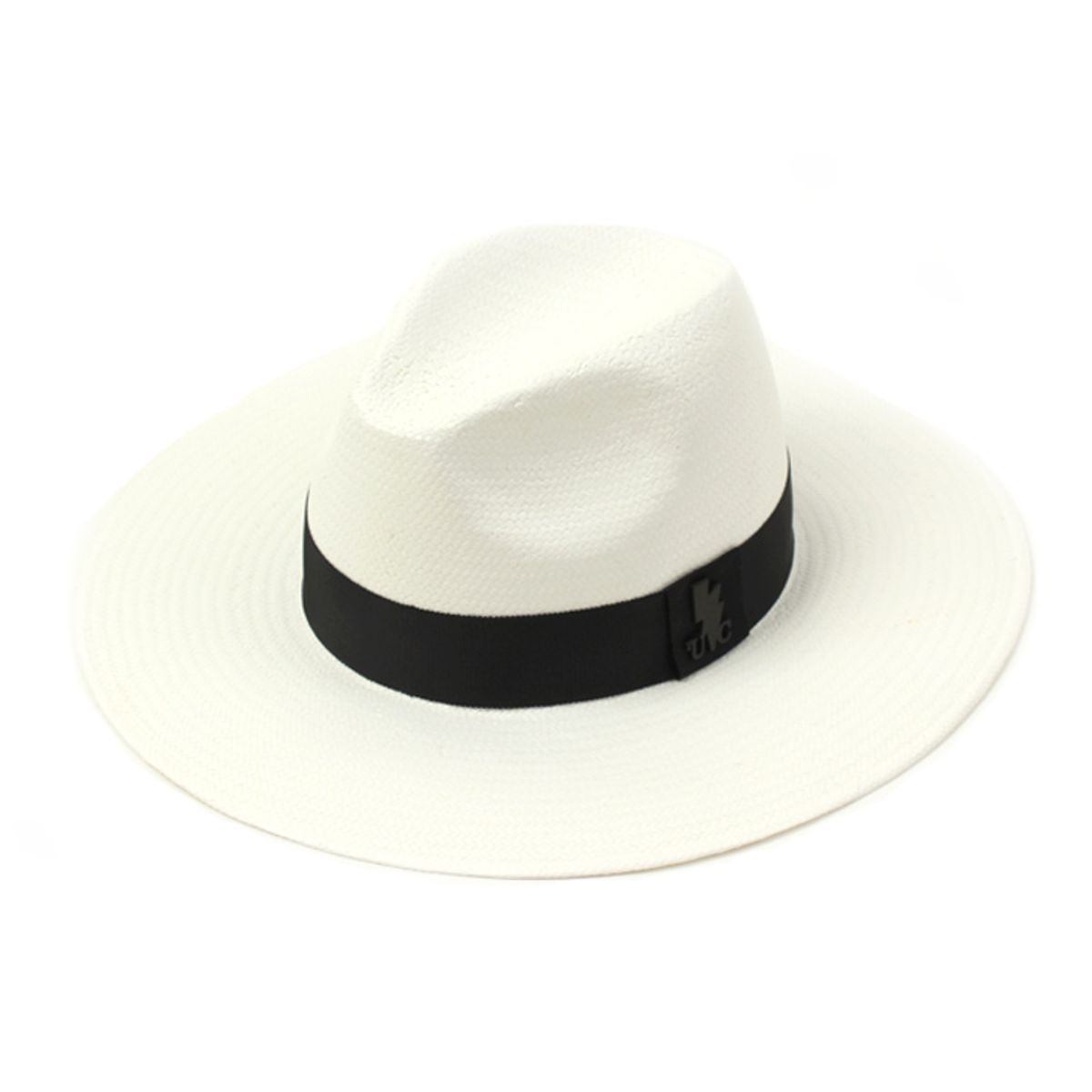 유니버셜 케미스트리(UNIVERSAL CHEMISTRY) BK Thunder Summer Long White Fedora 여름페도라