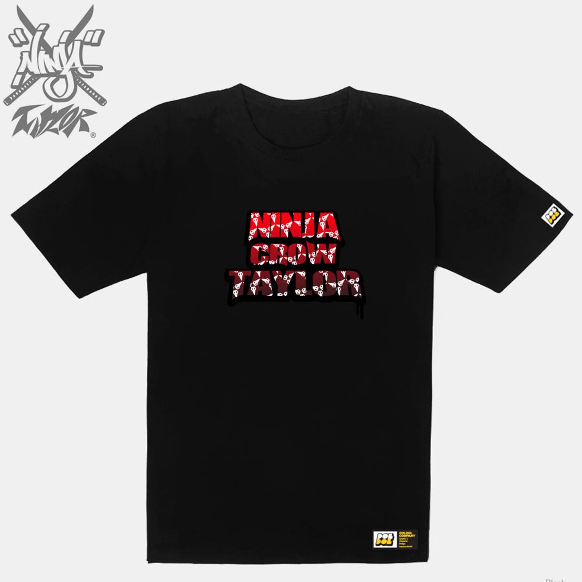 돌돌(DOLDOL) Ninja Talyor_T-shirts_10 닌자 크로우 테일러 익스트림 캐릭터 그래픽 그래피티 힙합 디자인 티셔츠