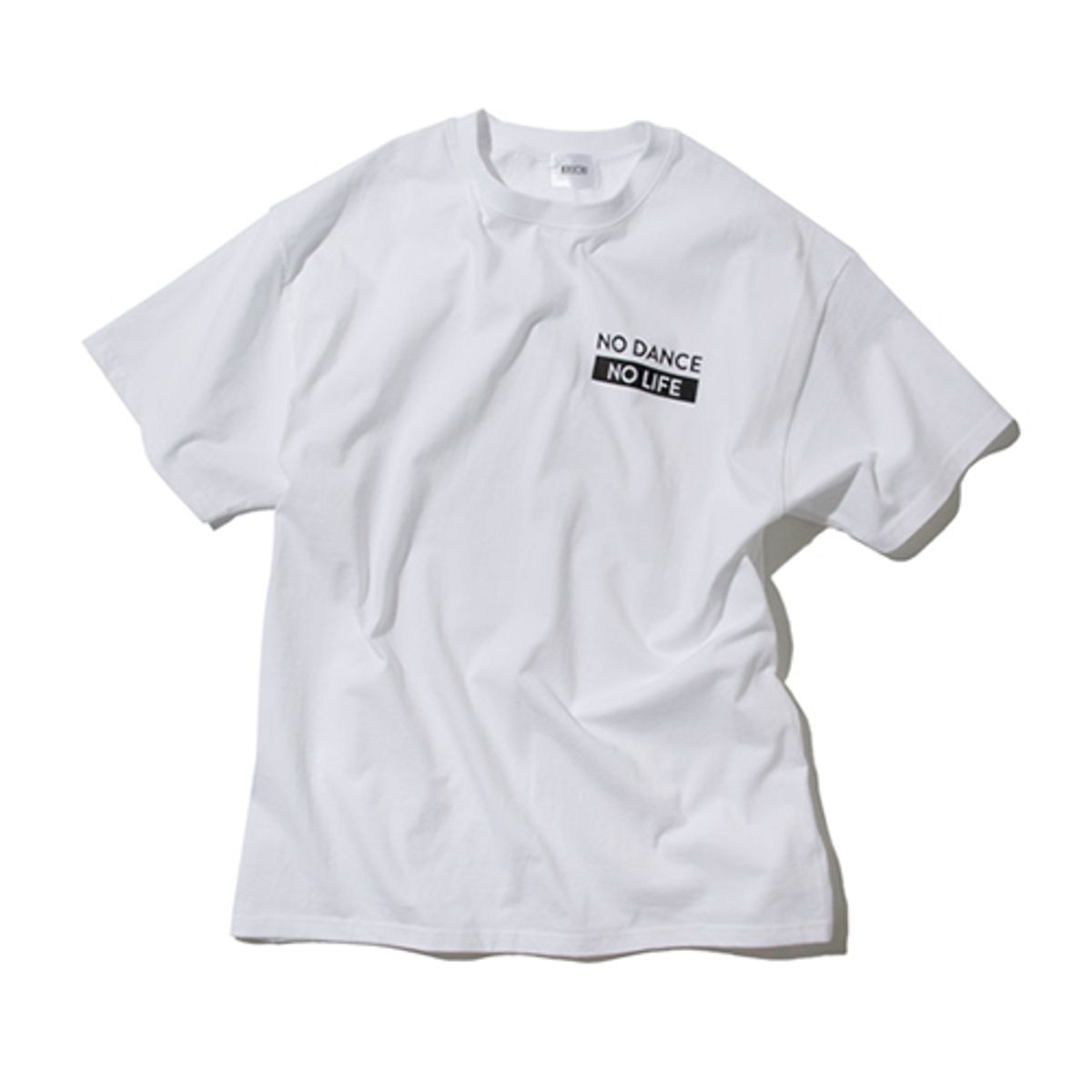 크루치(KRUCHI) NO DANCE NO LIFE T-Shirt (WHITE)