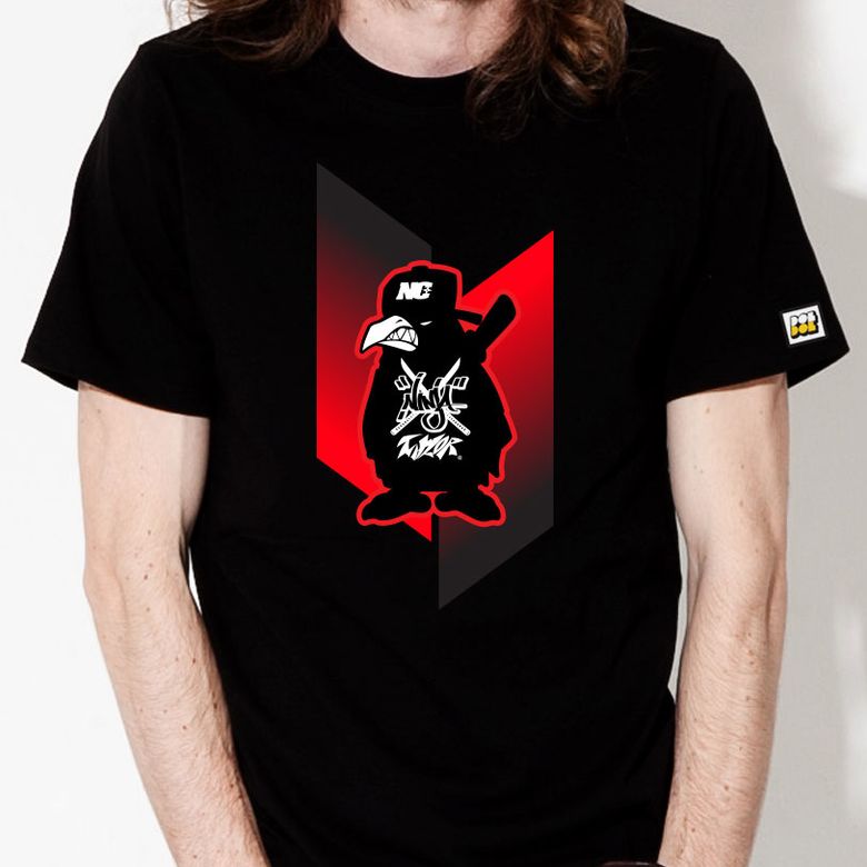 Ninja Talyor_T-shirts_15 닌자 크로우 테일러 익스트림 캐릭터 그래픽 그래피티 힙합 디자인 티셔츠