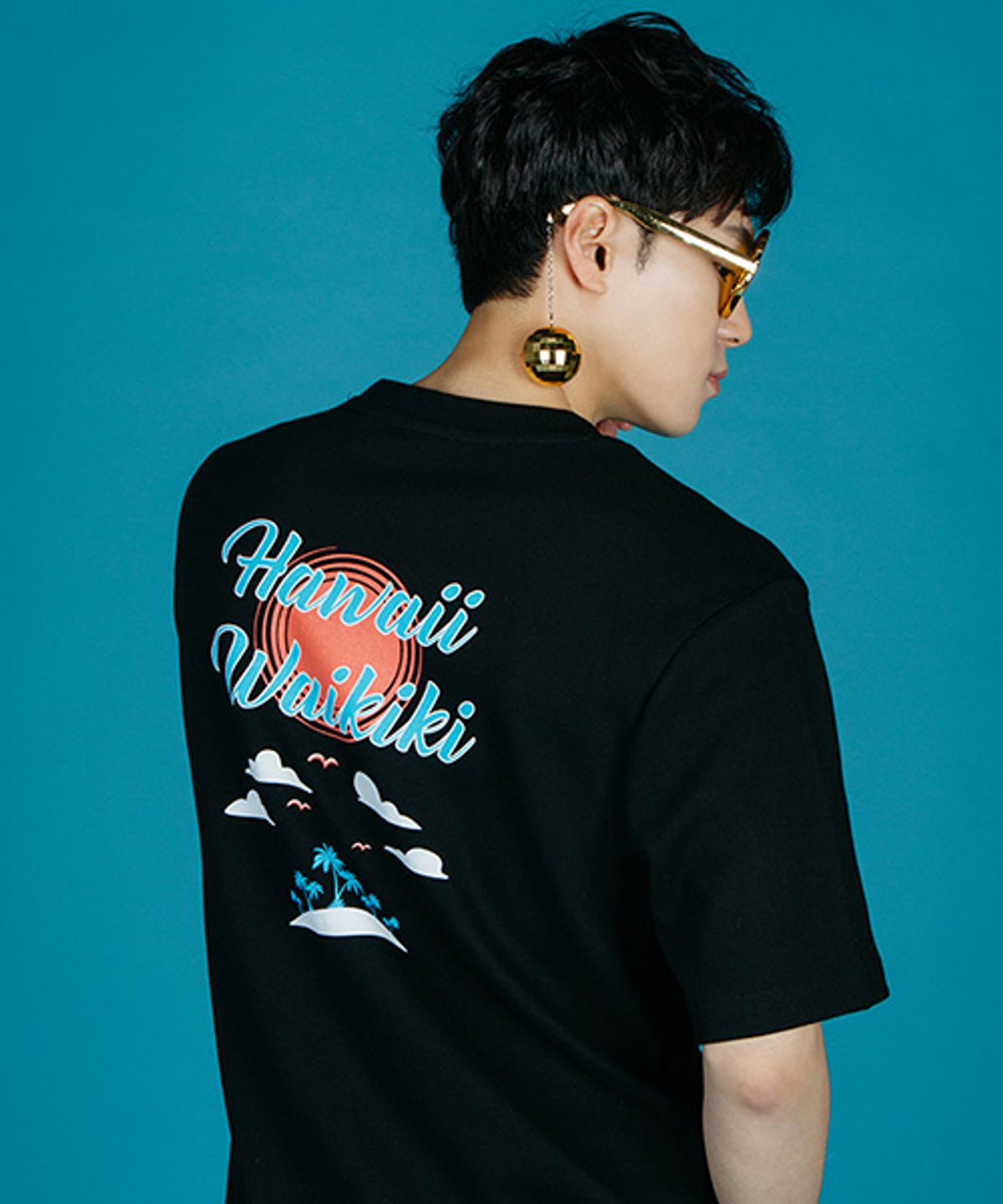 크로스 애비뉴(CROSS AVENUE) CA-WAIKIKI HAWAII BLACK