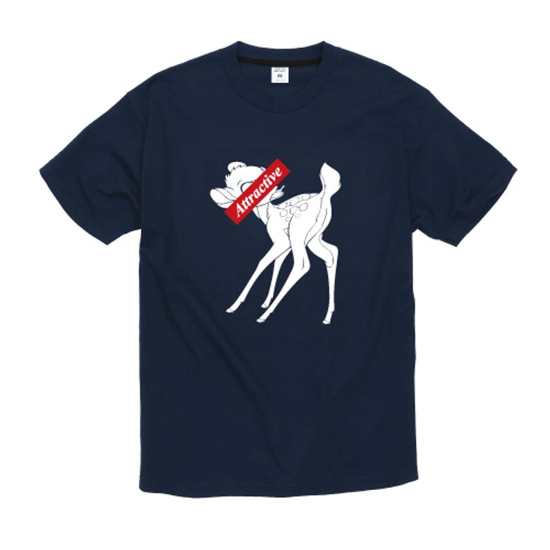 Attractive T Navy