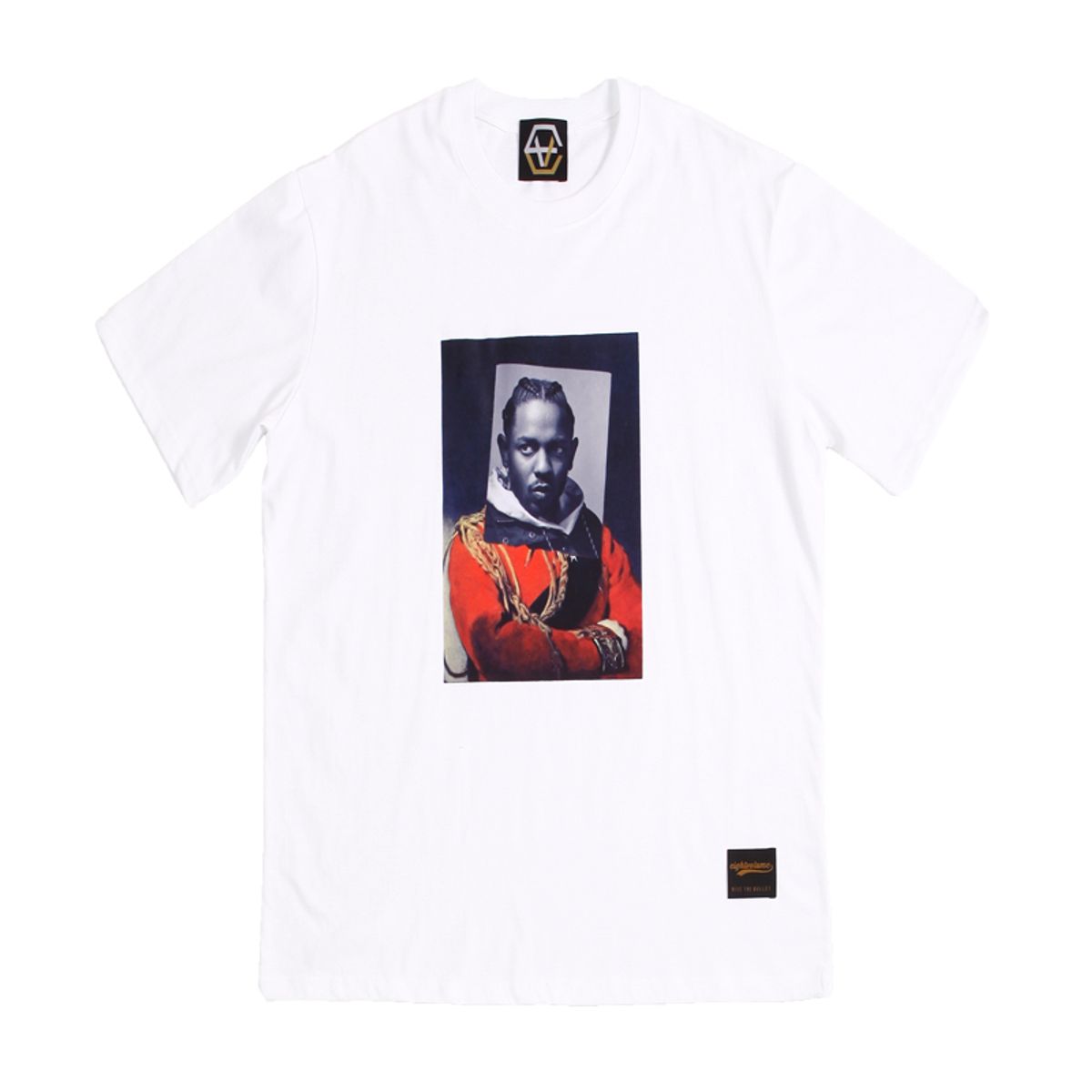 에잇볼륨(EIGHTVOLUME) EV Lamar Portrait Tee (White)