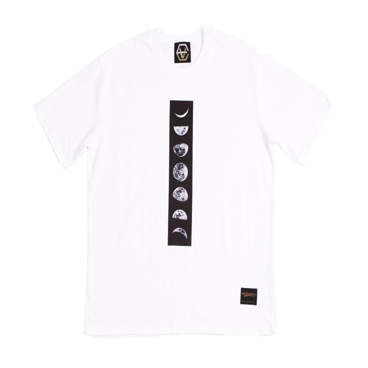 에잇볼륨(EIGHTVOLUME) EV Moon Phase Tee (White)