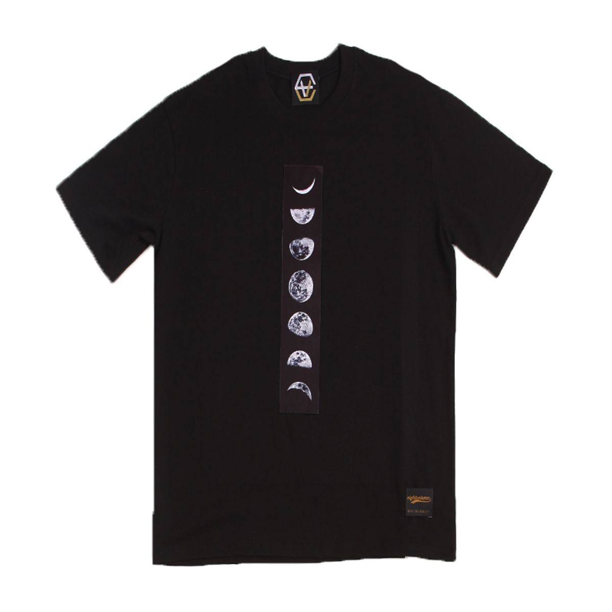 에잇볼륨(EIGHTVOLUME) EV Moon Phase Tee (Black)