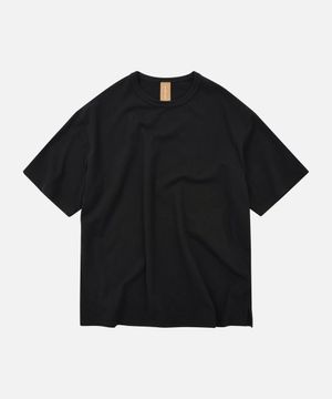 OG DOUBLE RIB OVERSIZED TEE _ BLACK