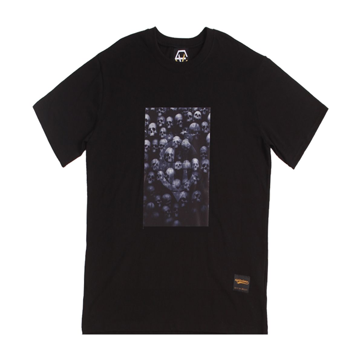 에잇볼륨(EIGHTVOLUME) EV Skull Wall Tee (Black)