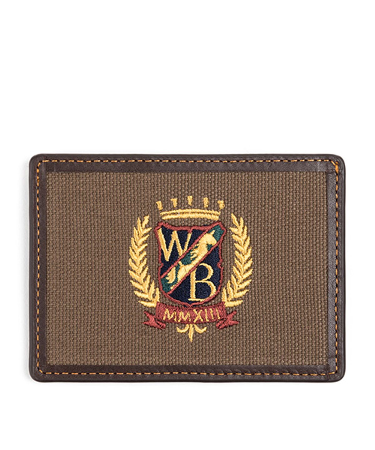 와일드 브릭스(WILD BRICKS) WB CARD CASE (dark brown)