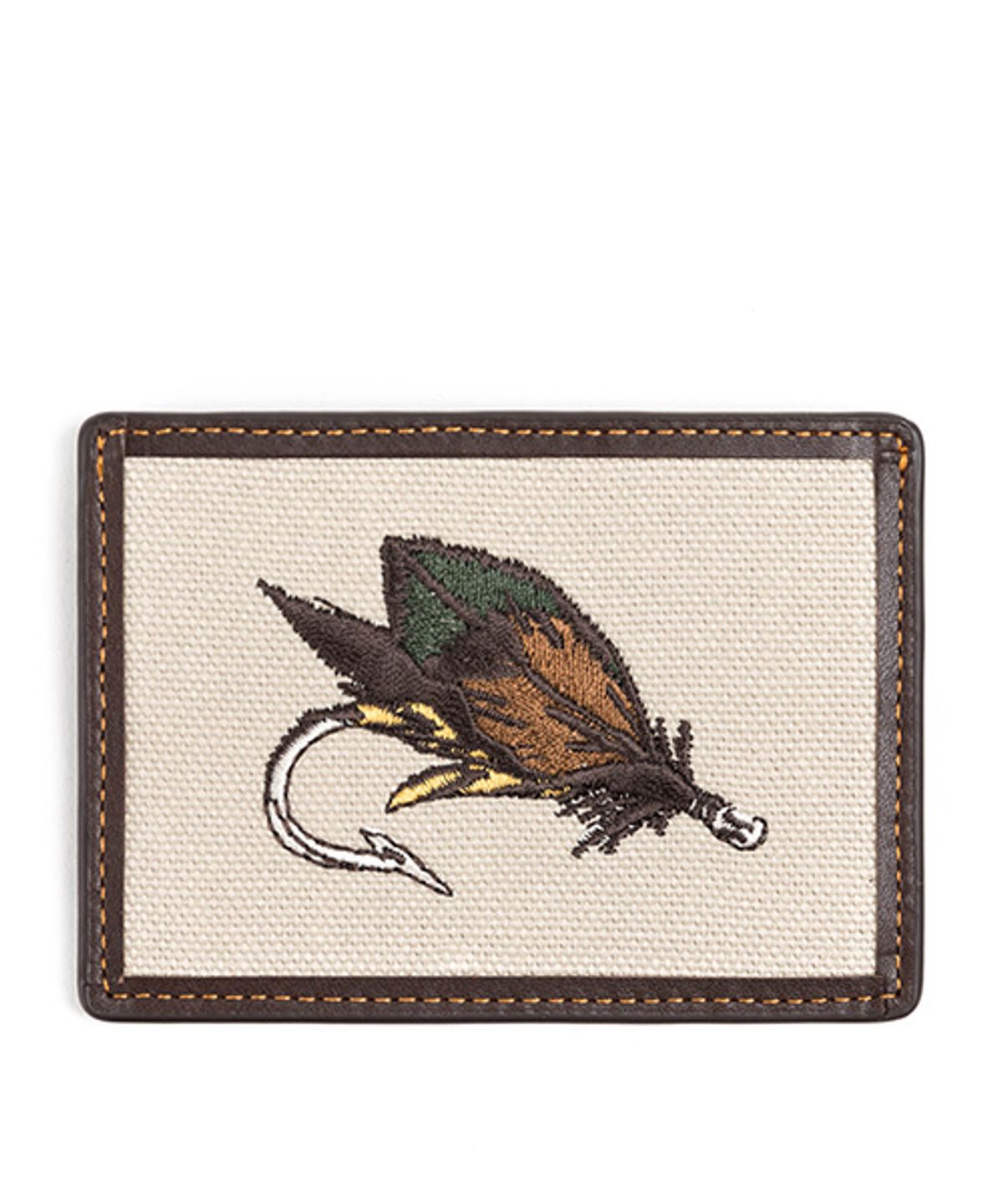 와일드 브릭스(WILD BRICKS) FLY FISHING CARD CASE (dark brown)