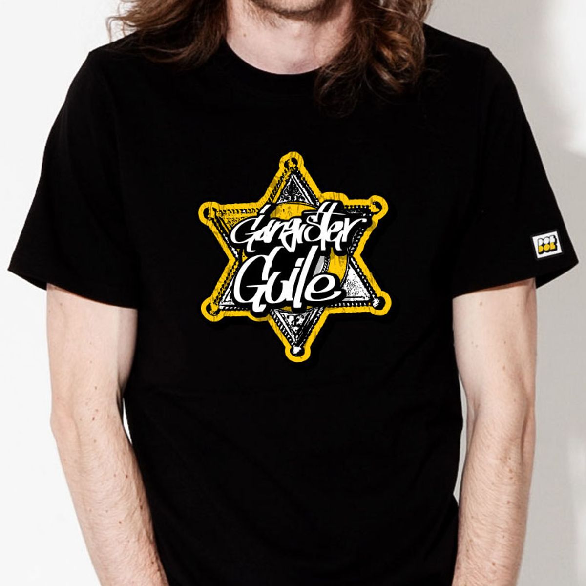 돌돌(DOLDOL) Gangster Guile_T-shirts_17 갱스터 크로우 가일 힙합 그래피티 캐릭터 그래픽 디자인 티셔츠