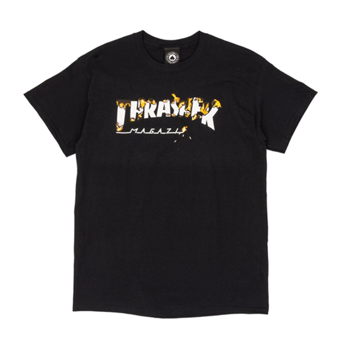 트레셔(THRASHER) Intro Burner Tee - Black