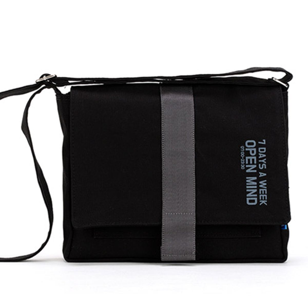 핍스(PEEPS) open mind mini cross bag(black)