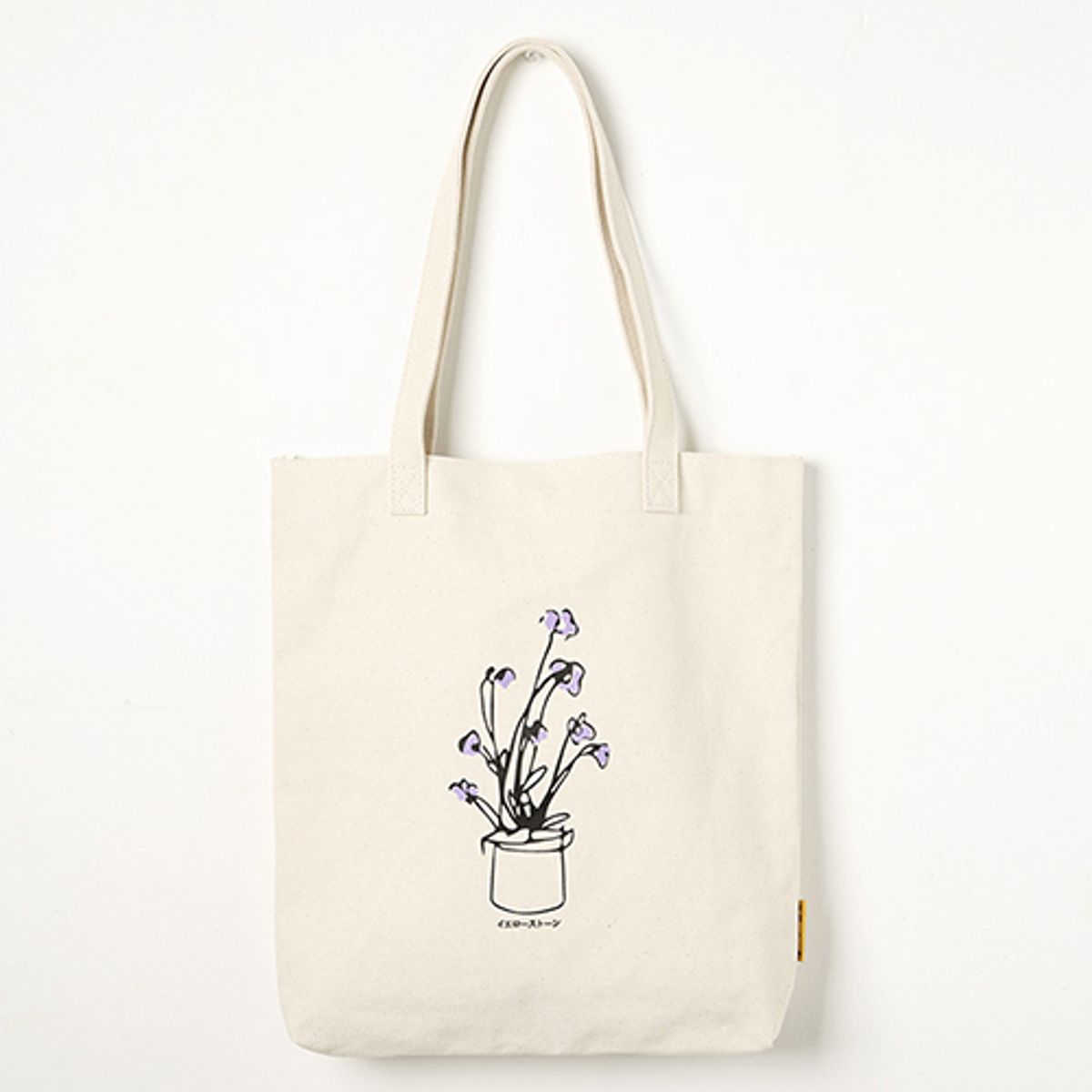옐로우스톤(YELLOWSTONE) 에코백 FLOWER POT CANVAS BAG -YS2094IF /IVORY