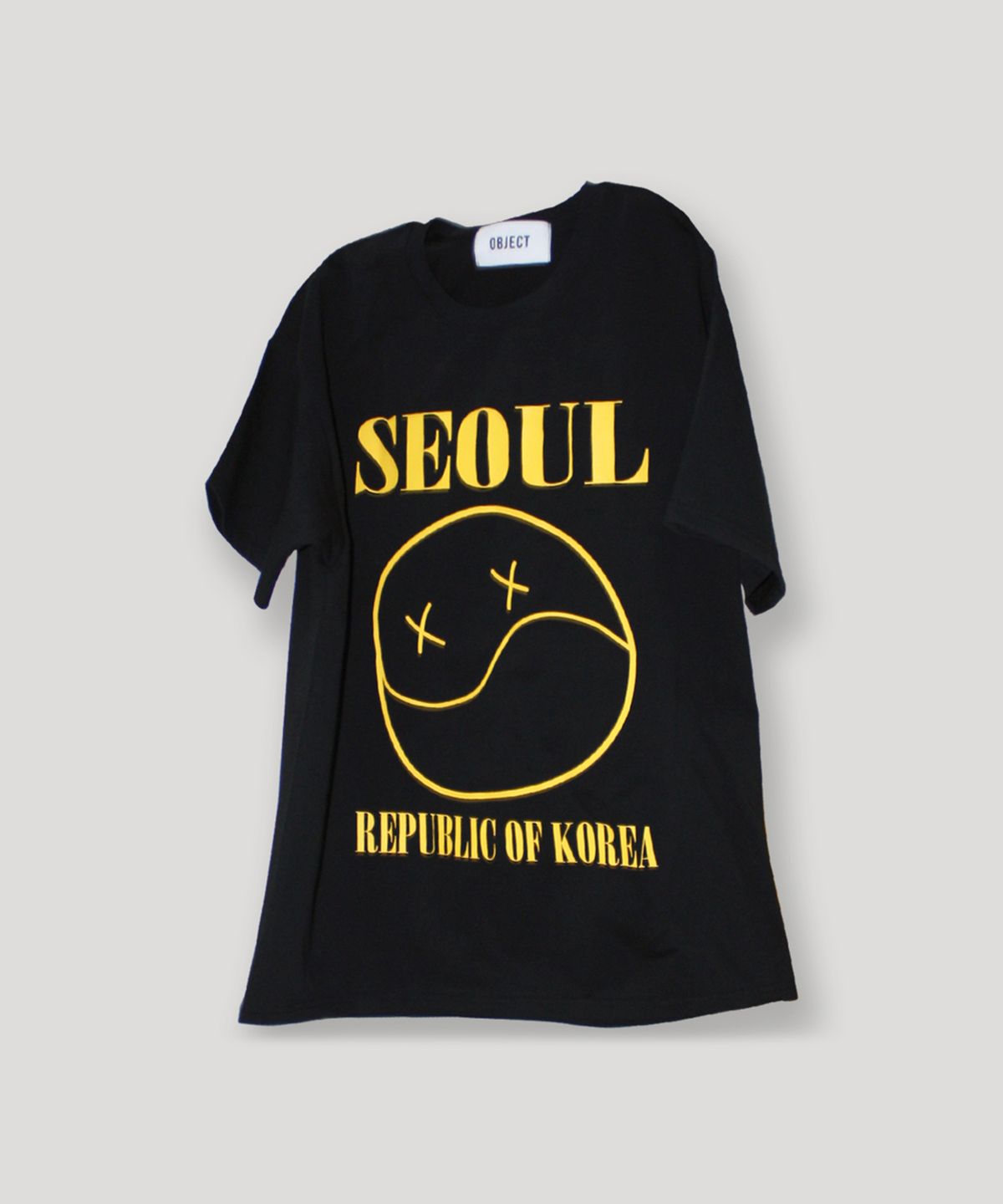 오브젝트(OBJECT) SEOUL T-SHIRT (BLACK)