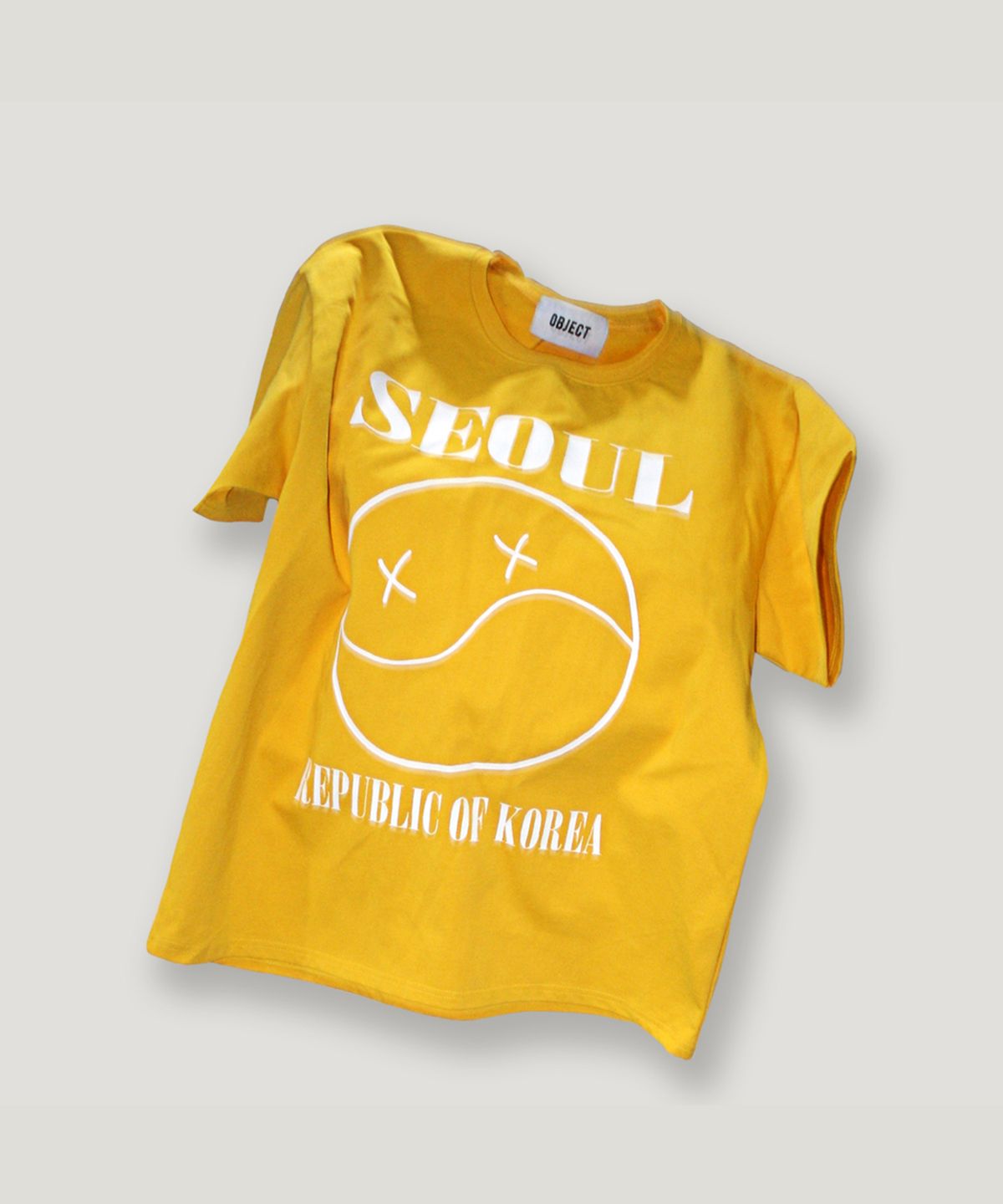 오브젝트(OBJECT) SEOUL T-SHIRT (GOLD)