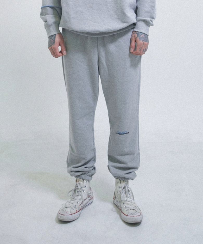 HYPERLINKING SWEATPANTS (GRAY)