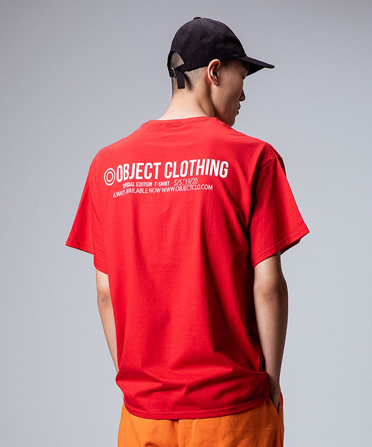 오브젝트(OBJECT) THINGS T-SHIRT (RED)