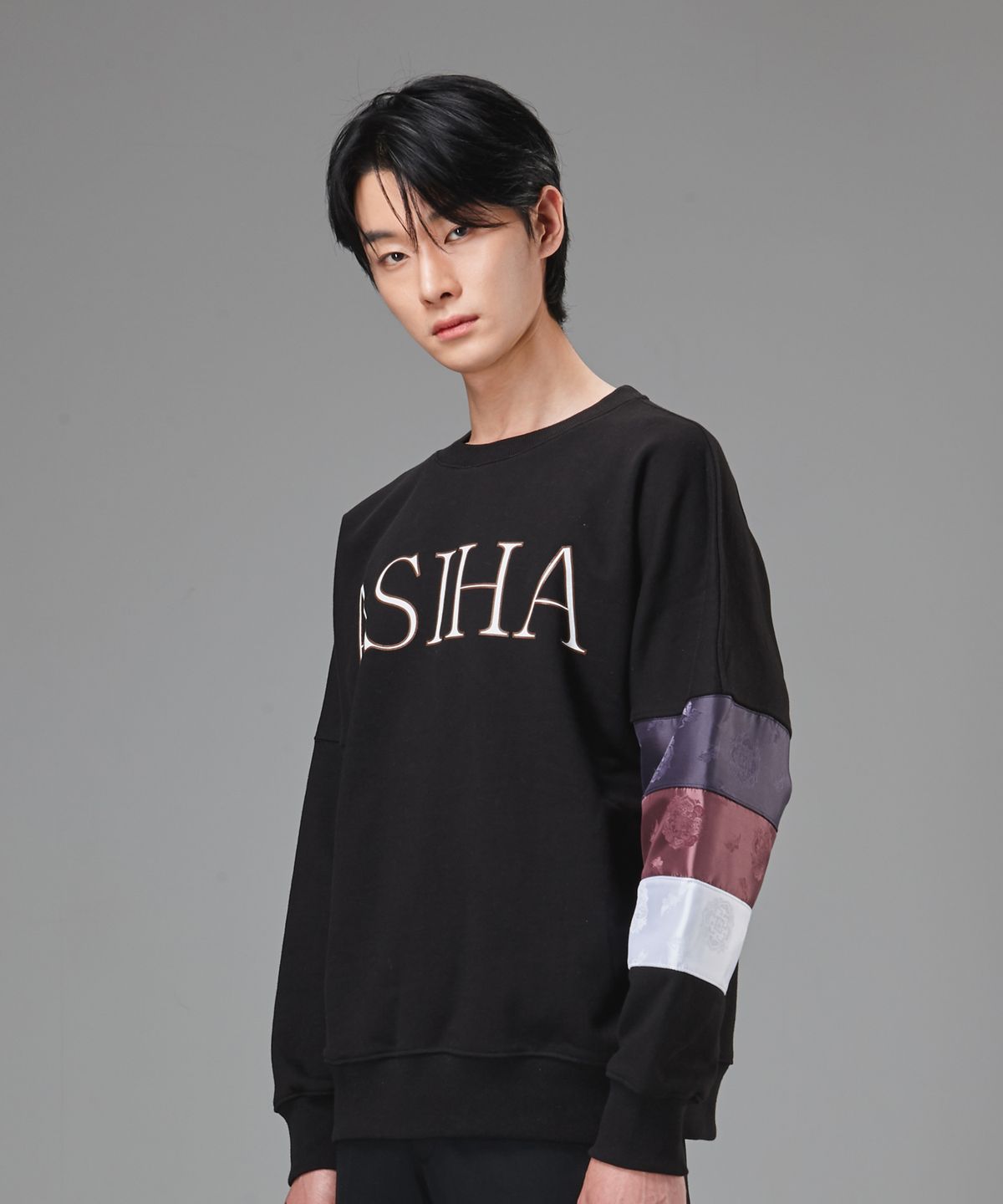 아시하(ASIHA) M [S/S] Joseon Sweatshirts Black