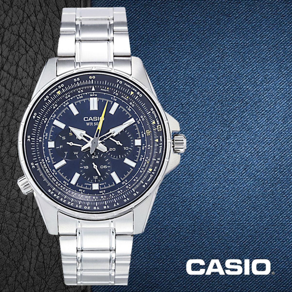 카시오(CASIO) MTP-SW320D-2A 남성시계 메탈밴드 손목시계 - 후기 | 무신사