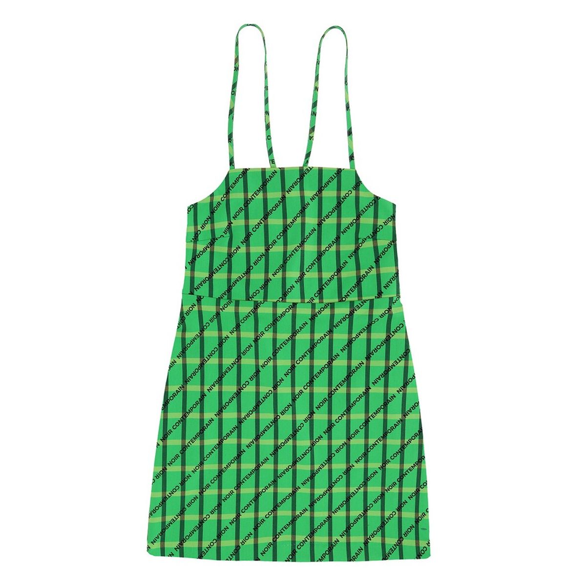 느와(NOIR) Logo Print Dress