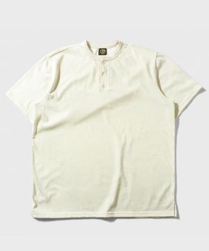 COZY HENLY NECK T-SHIRT [Vanilla]