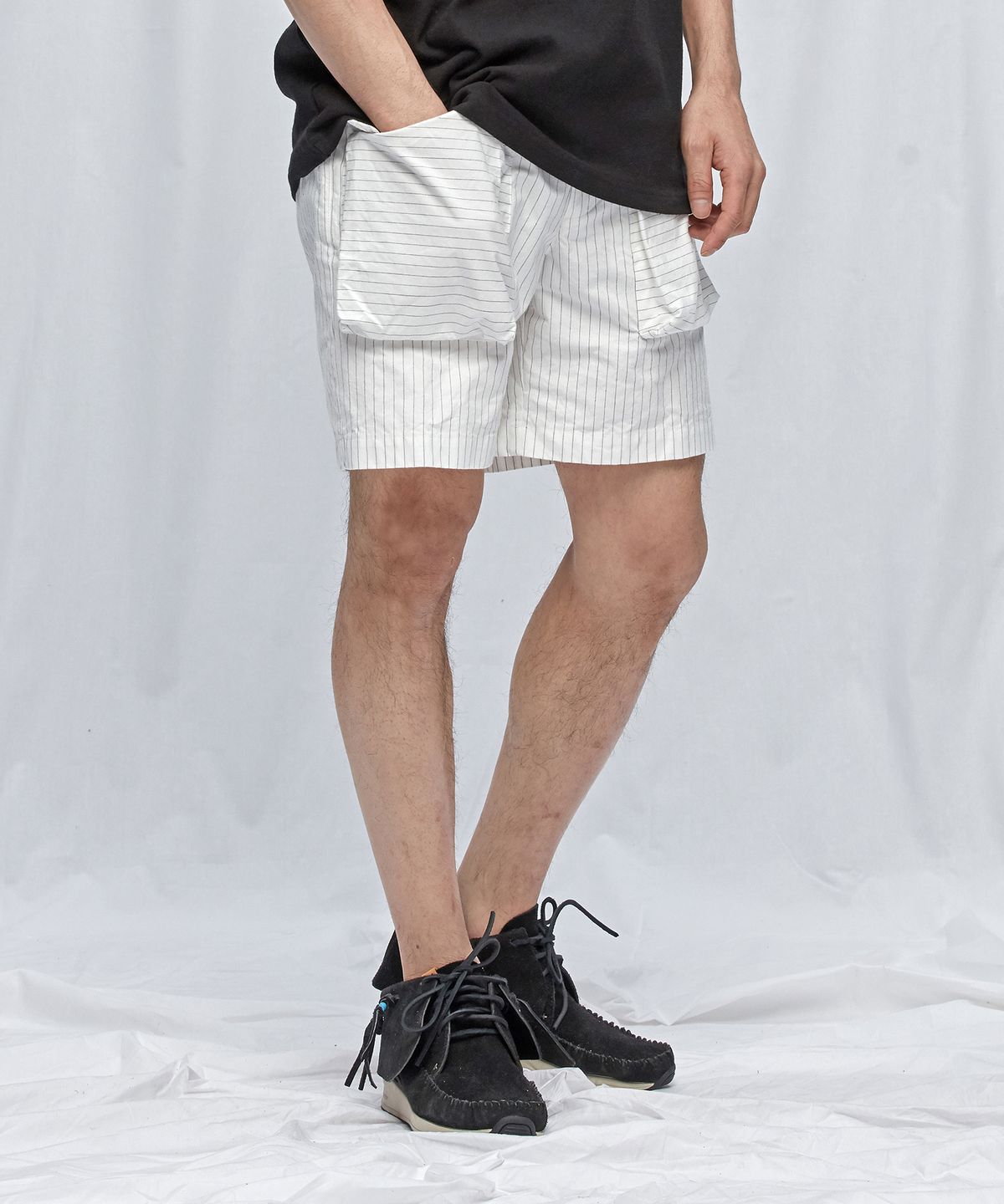 프리즘웍스(FRIZMWORKS) WABASH CARGO SHORTS _ WHITE