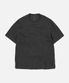 OG PIGMENT DYEING HALF TEE _ CHARCOAL