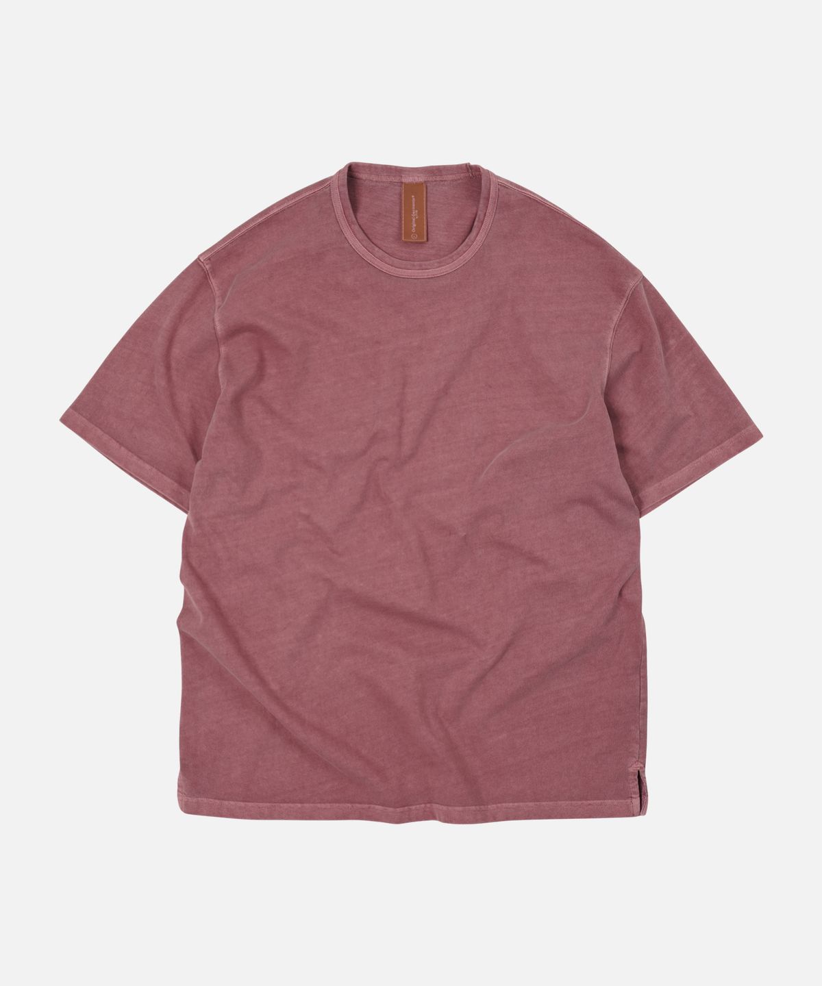 프리즘웍스(FRIZMWORKS) OG PIGMENT DYEING HALF TEE _ PINK