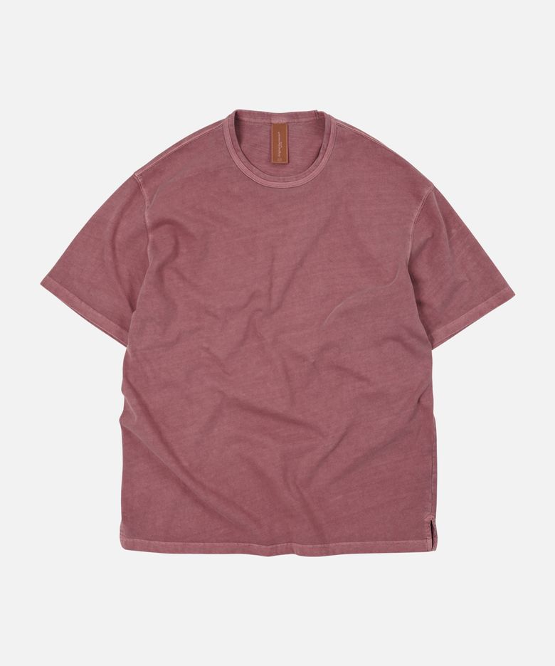OG PIGMENT DYEING HALF TEE _ PINK