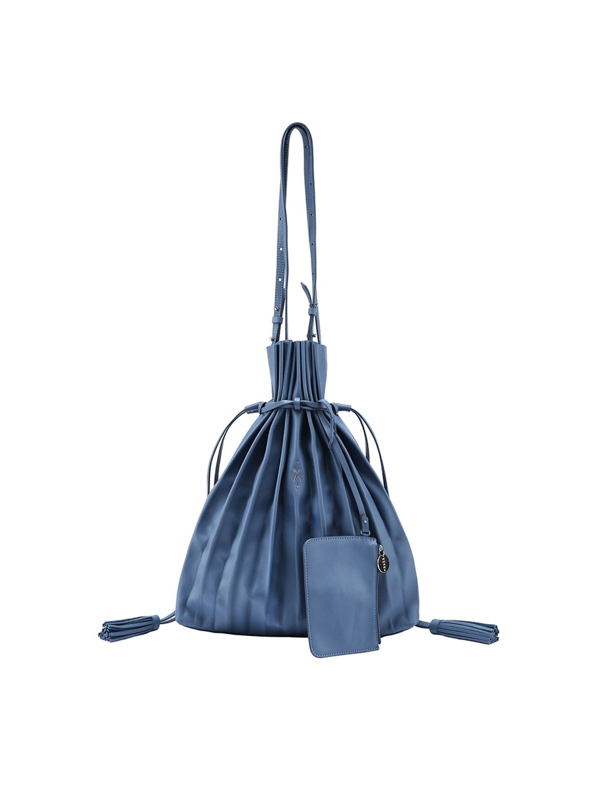 조셉앤스테이시(JOSEPH&STACEY) Lucky Pleats Shopper British Blue