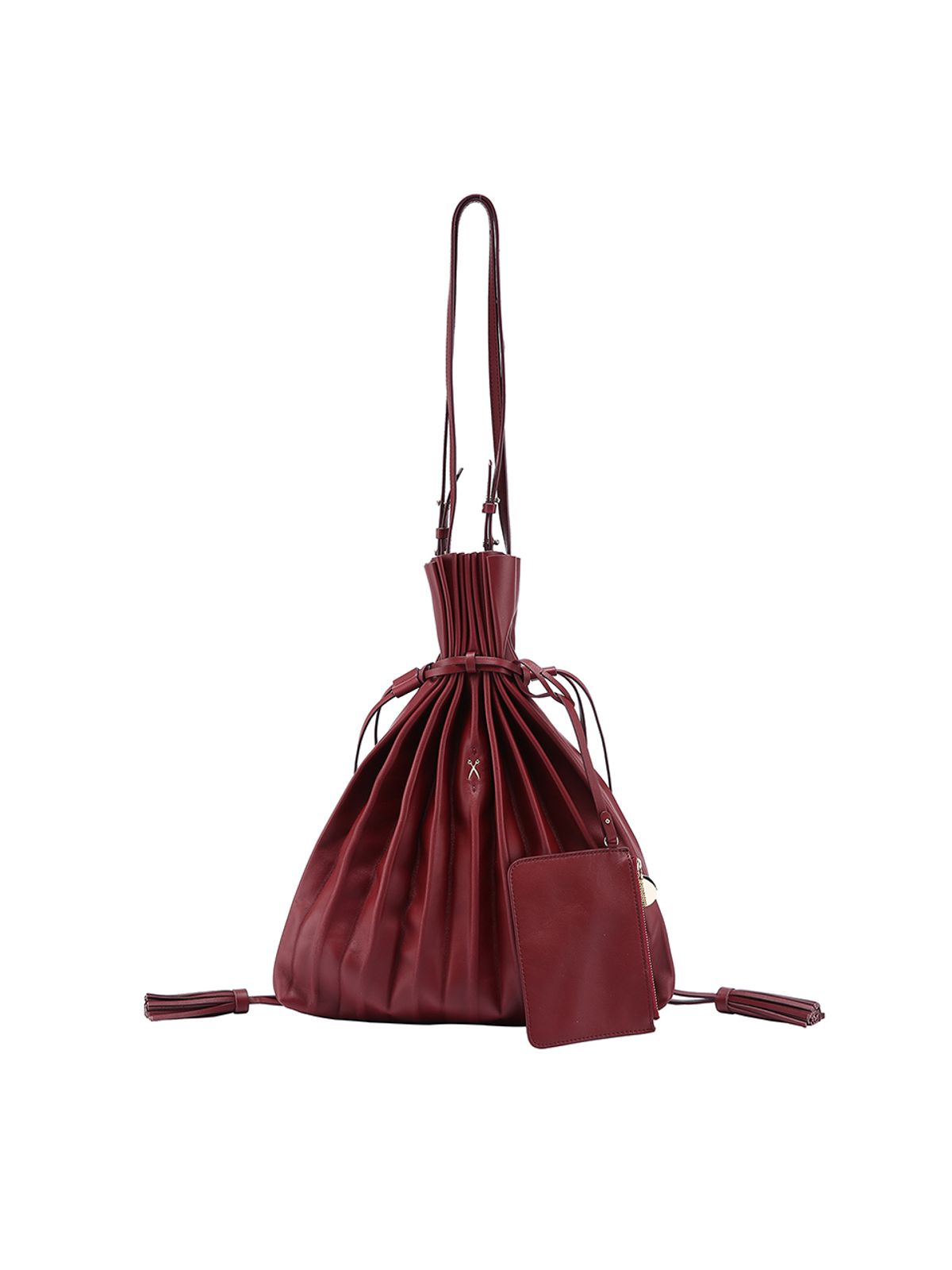 조셉앤스테이시(JOSEPH&STACEY) Lucky Pleats Shopper Russet Brown