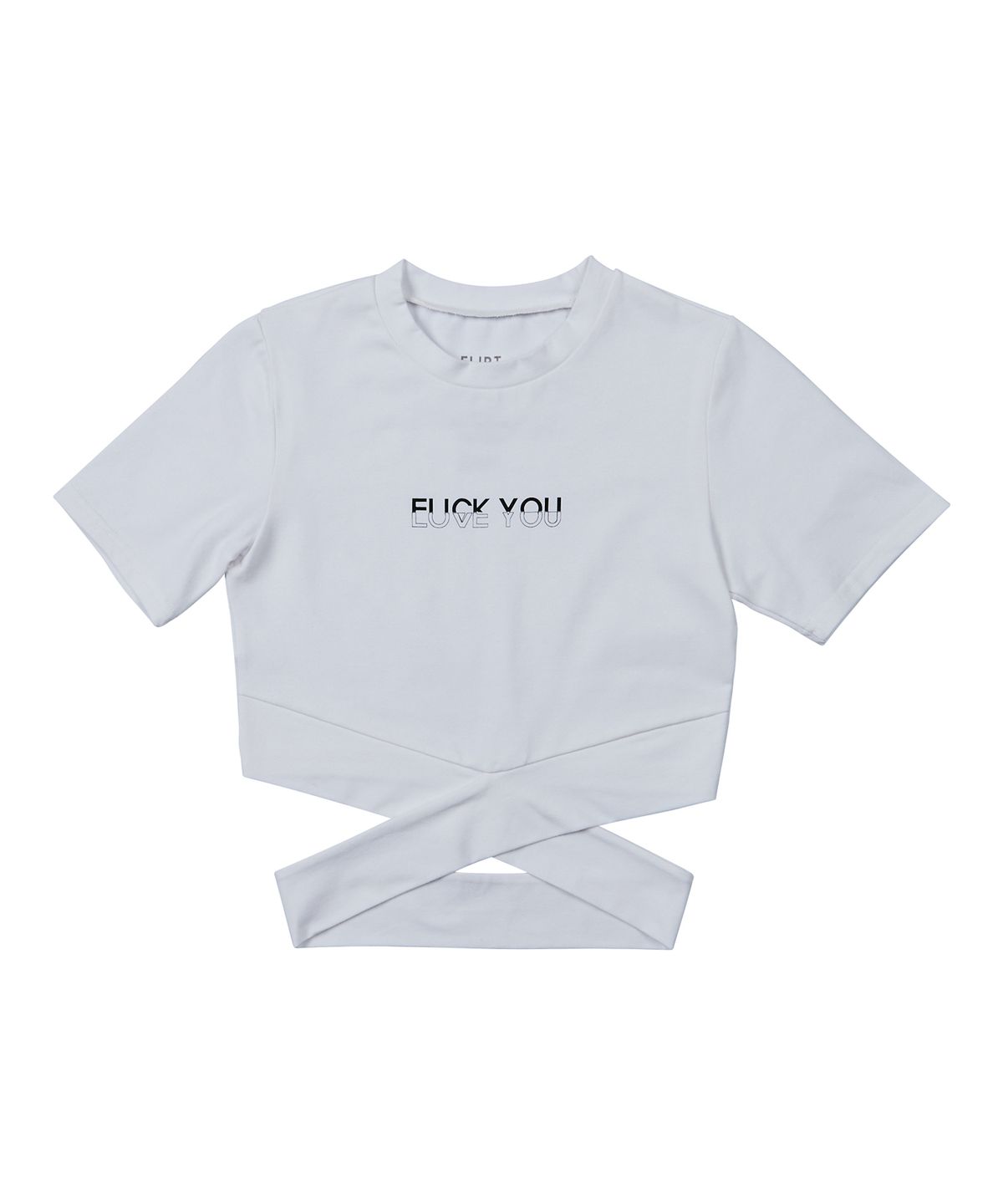 플러트(FLIRT) you banding crop white