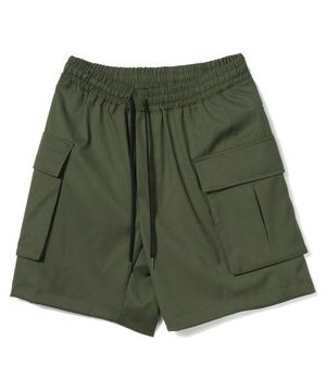 프리미엄 세미와이드 카고 쇼트 [카키]