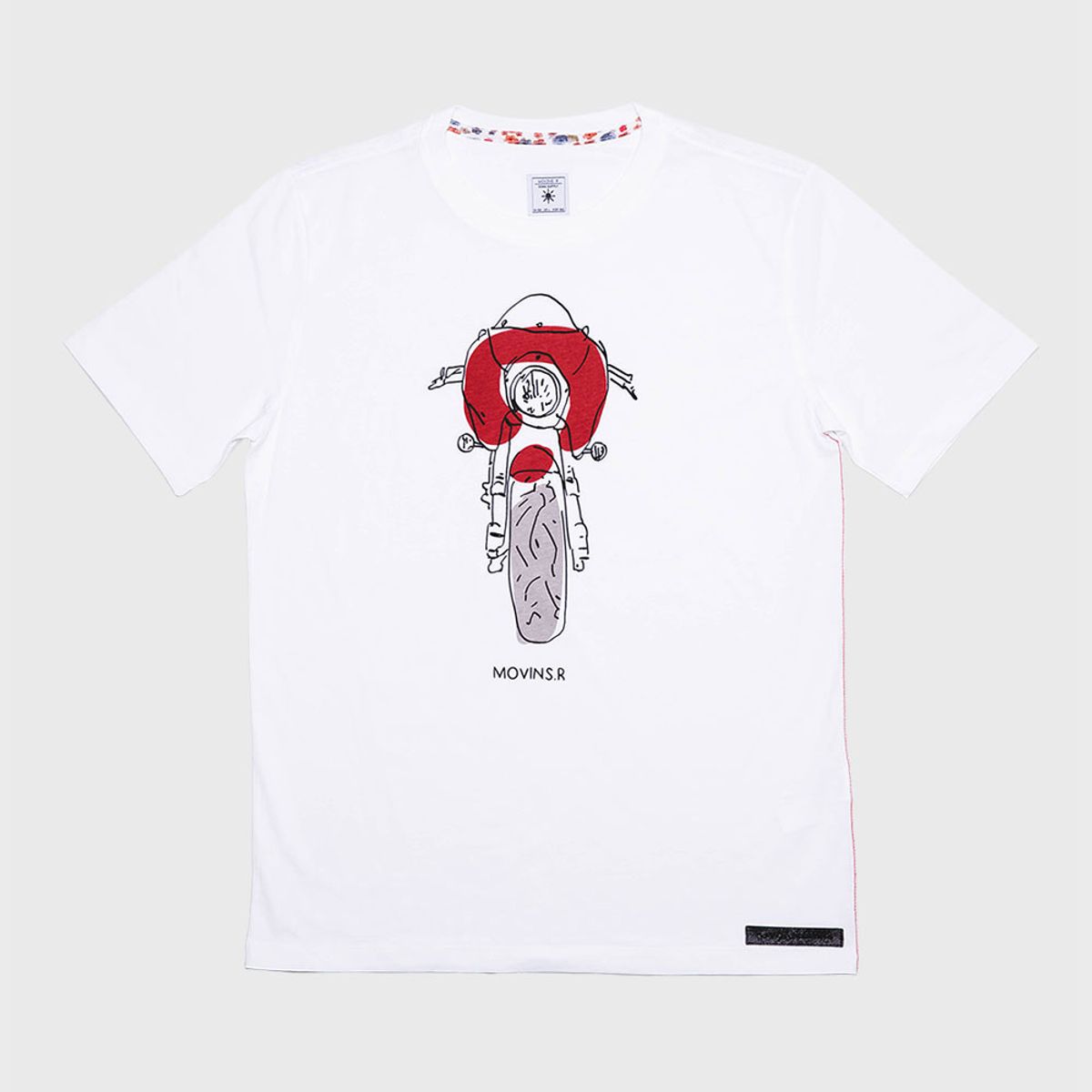 모빈스알(MOVINS.R) PENNA MH SHORT TEE WHITE
