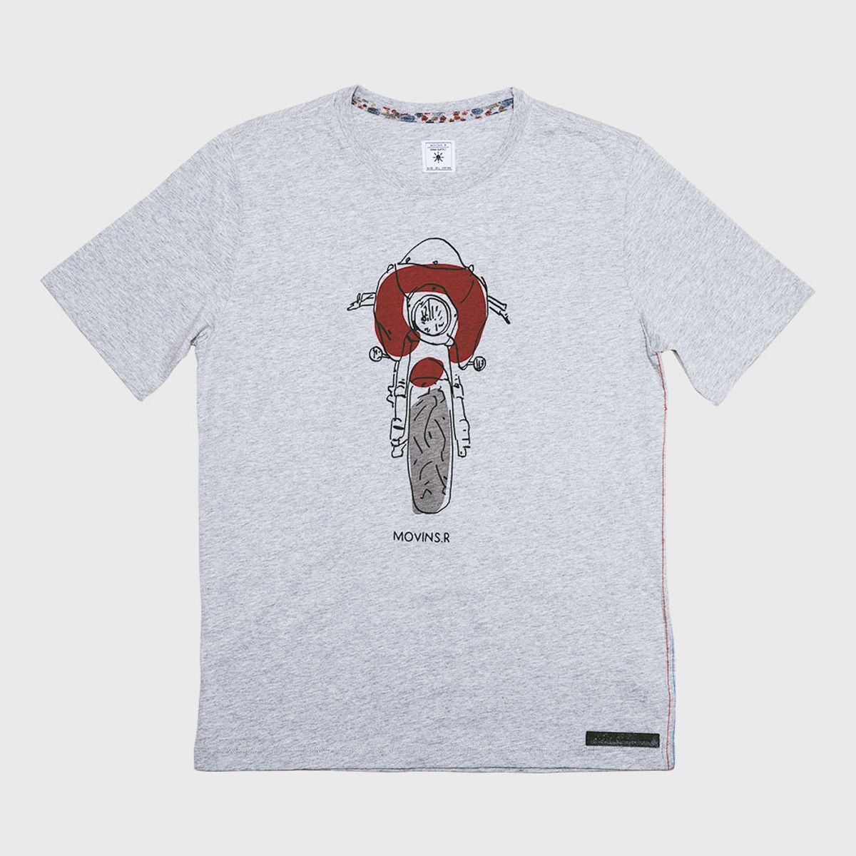 모빈스알(MOVINS.R) PENNA MH SHORT TEE GRAY